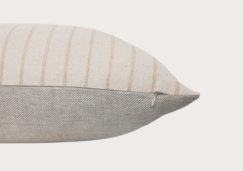 Smith Tan Stripe Cushion Cover