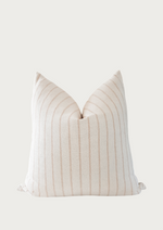 Smith Tan Stripe Cushion Cover